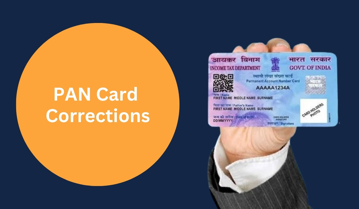 PAN Card Correction - How to Update Name, Address & DOB on PAN Card