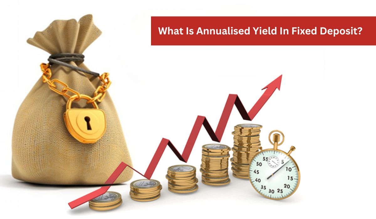 Annualised yield in fixed deposit