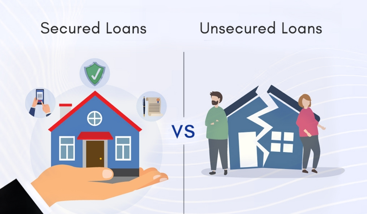 secured and unsecured loans